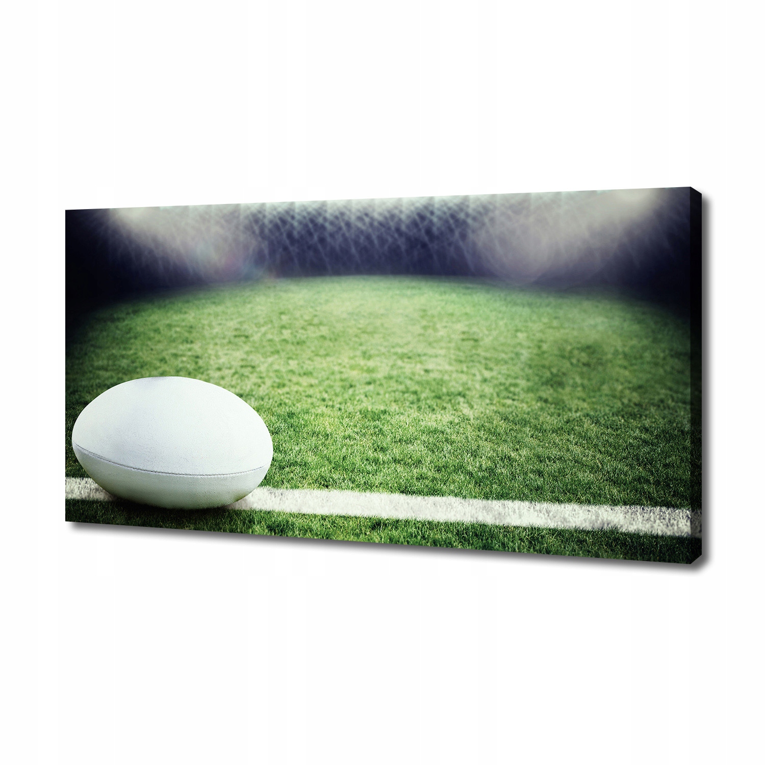 

Foto obraz na płótnie Piłka w rugby 140x70 cm