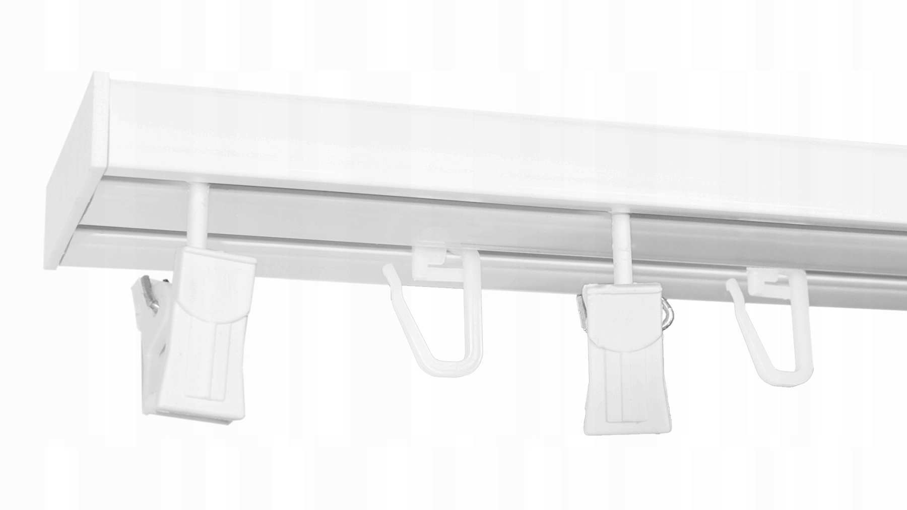

Karnisz Szyna Sufitowa Pcv II-torowa Kpl 150 cm