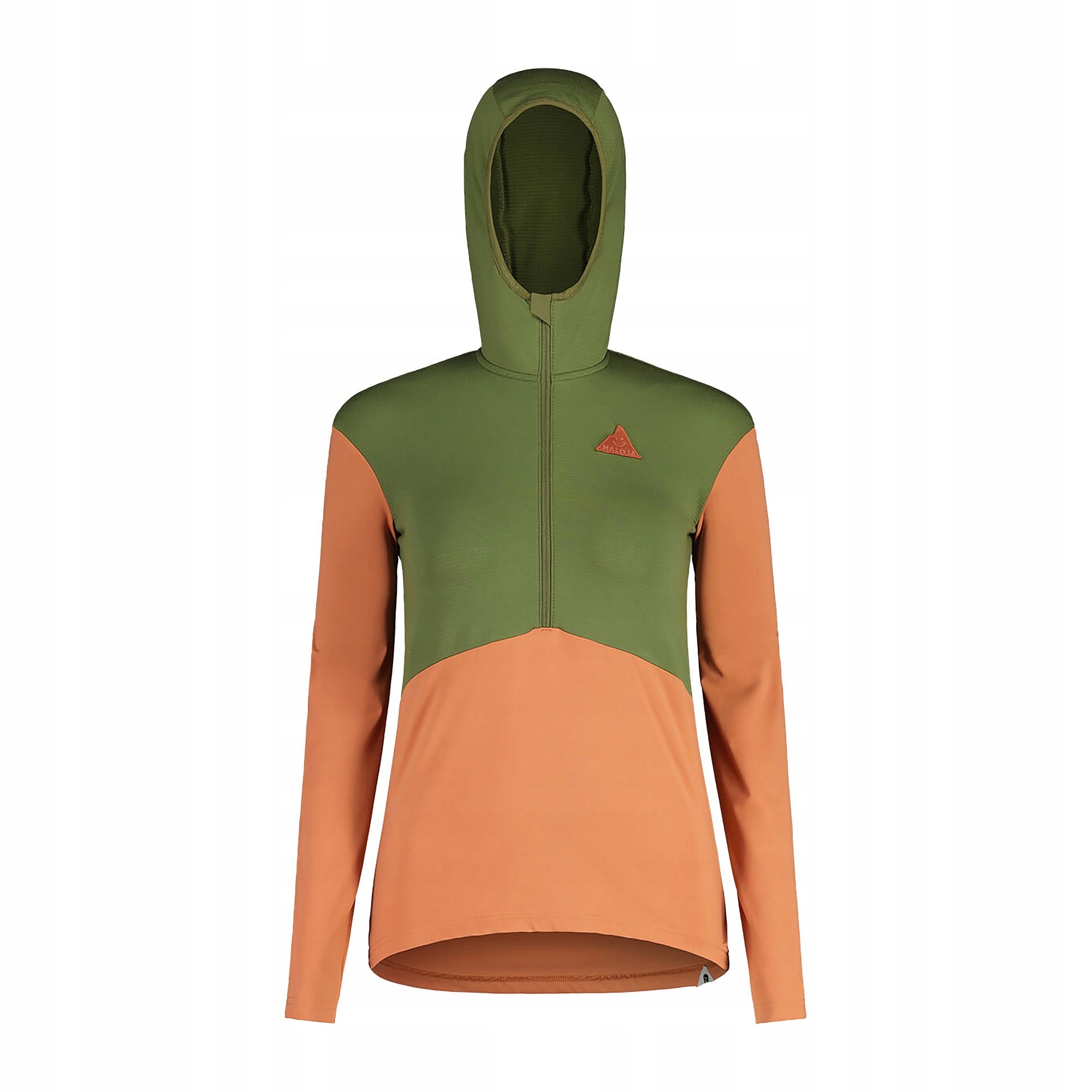 Bluza damska Maloja SchioM zielono-pomarańczowa M