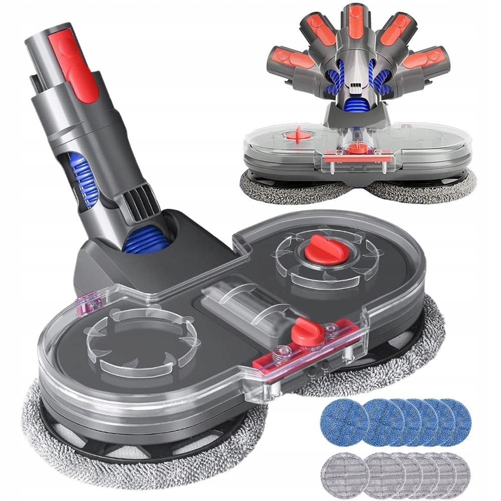 Mopovací hlava pro Dyson V15 V11 V10 S nádržkou na vodu & 2 otočné