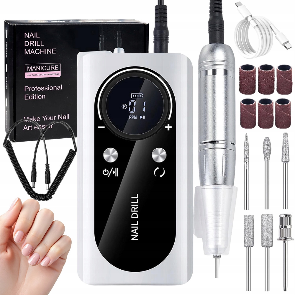 Bruska S Sadou Fréz 45000RPM Usb C