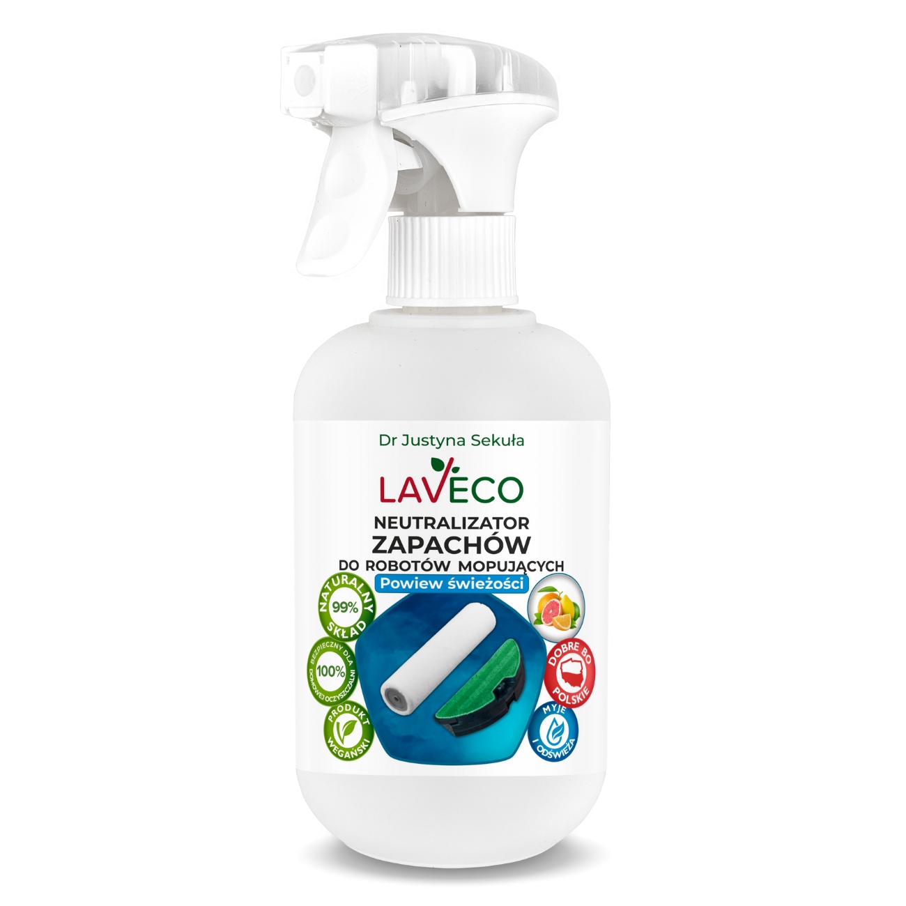 Levně 2X Neutralizátor pachů pro mopovací roboty závan svěžesti 0,5 l