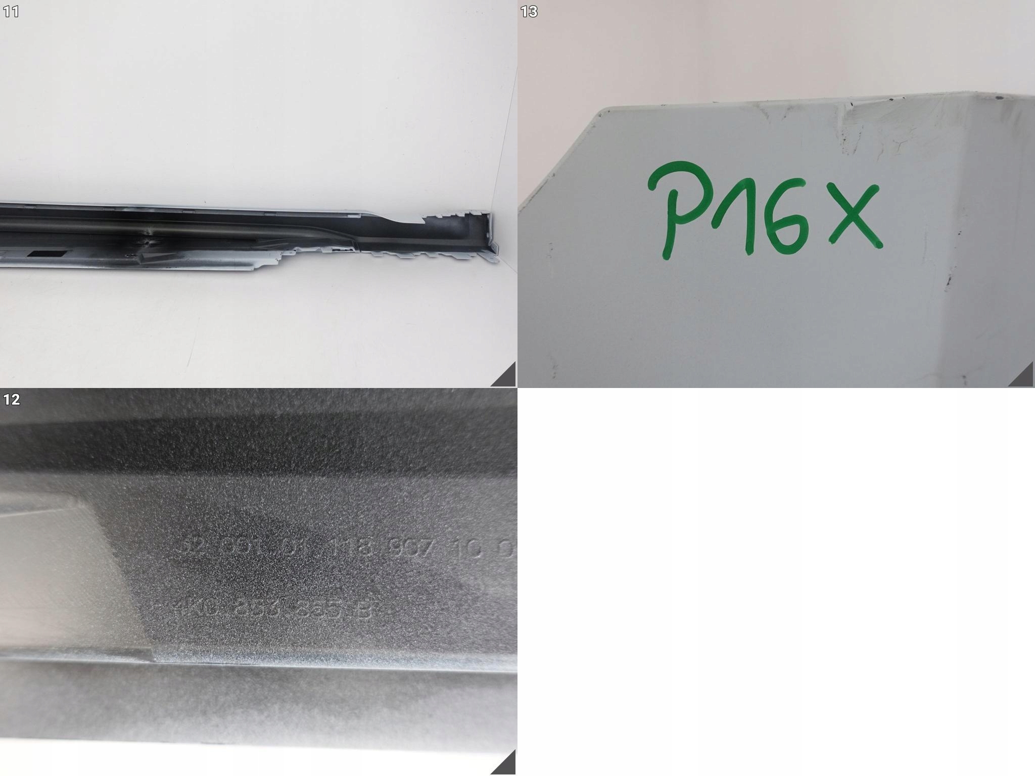 AUDI RS6 4K0 19- threshold left moulding cap new ORG