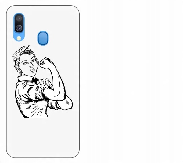 

Etui pokrowiec Samsung Galaxy A40 Women power Siła