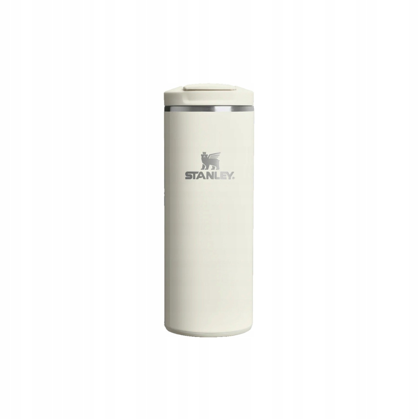 Termohrnek Stanley Transit Fliptop Cream Gloss – 350 ml, krémový