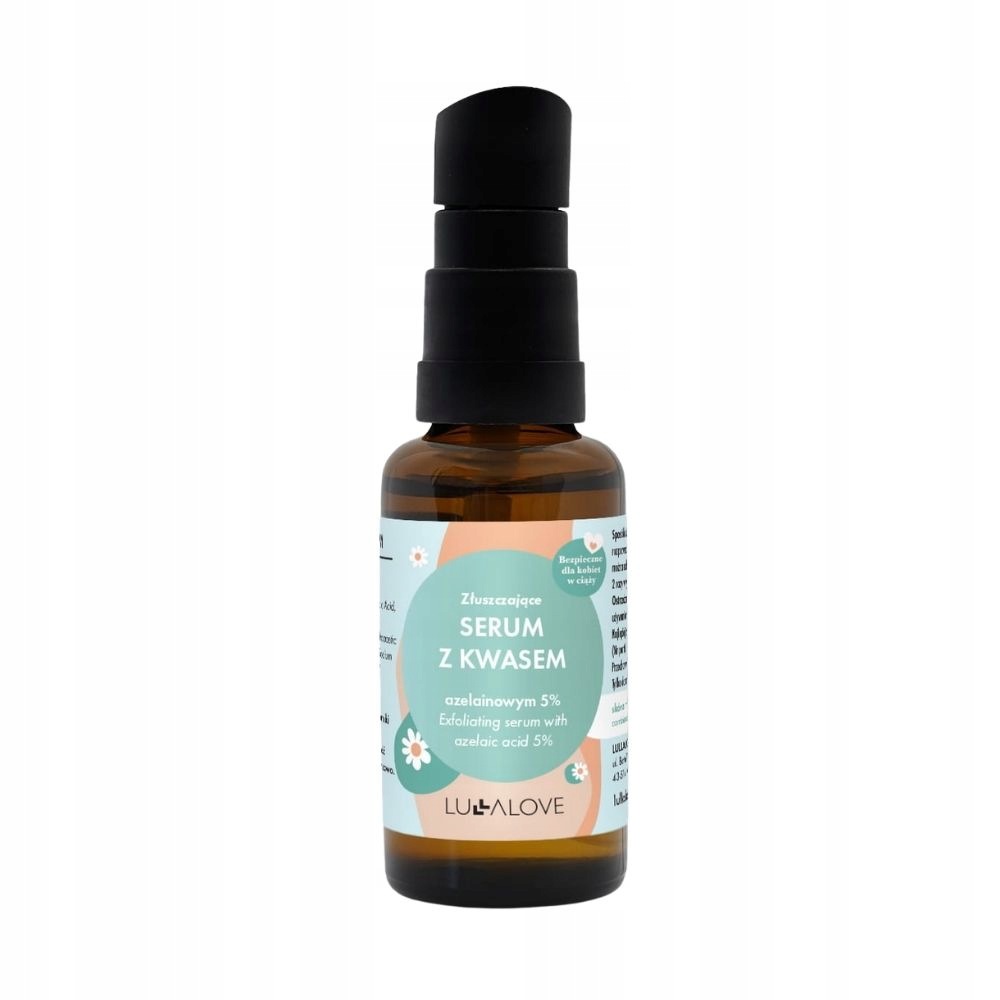 Exfoliační pleťové sérum s kyselinou azelaovou 5% Lullalove 30 ml