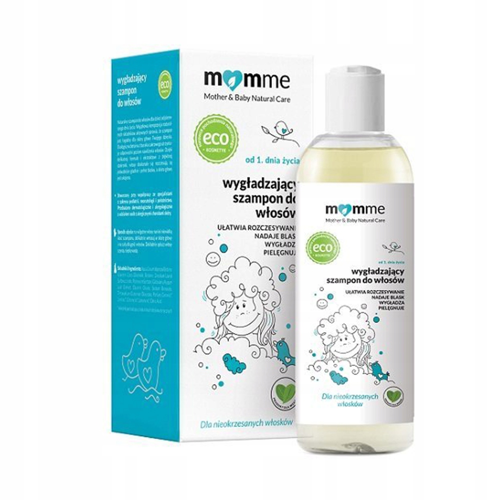 Momme Wygładzający szampon do włosów dla dzieci