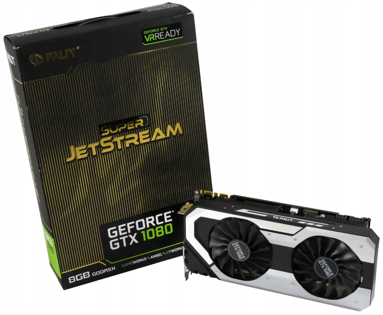 PALIT NVIDIA GEFORCE GTX 1080 SUPER JETSTREAM 8GB PALIT NVIDIA GEFORCE GTX 1080 SUPER JETSTREAM 8GB