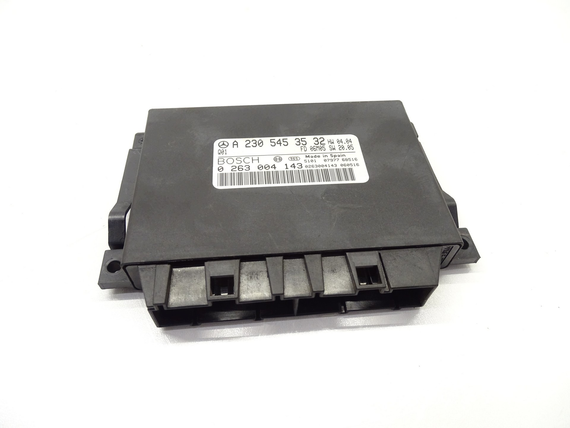 module control unit PDC MERCEDES SL R230 A2305453532