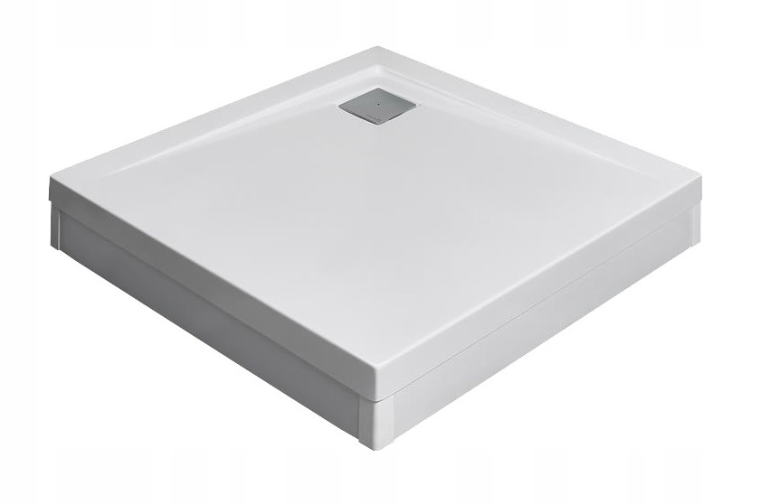 Brodzik kwadratowy Argos C z nóżkami 80x80 Radaway
