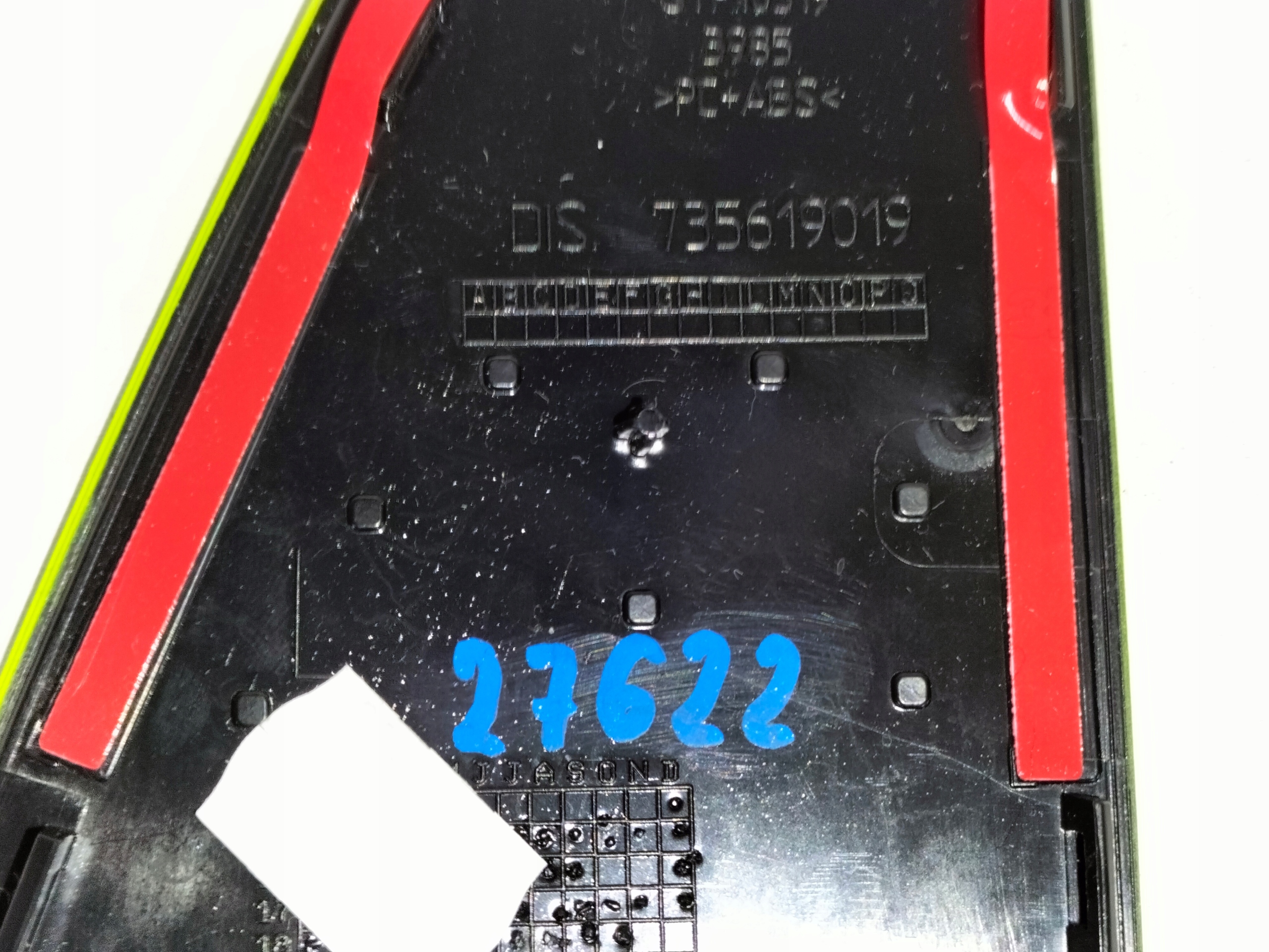 cap lights rear part left FIAT 500 LIFT 15
