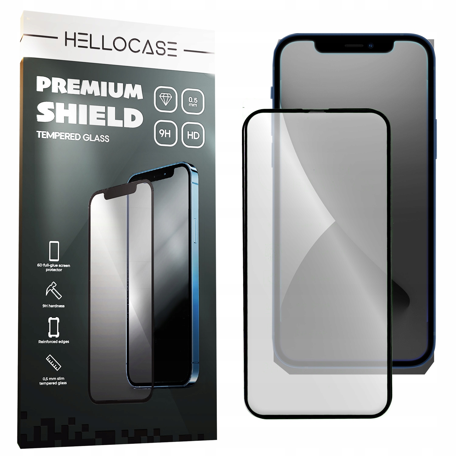 

Szkło Na Cały Ekran Ultra 9D Do Iphone 12 12 Pro