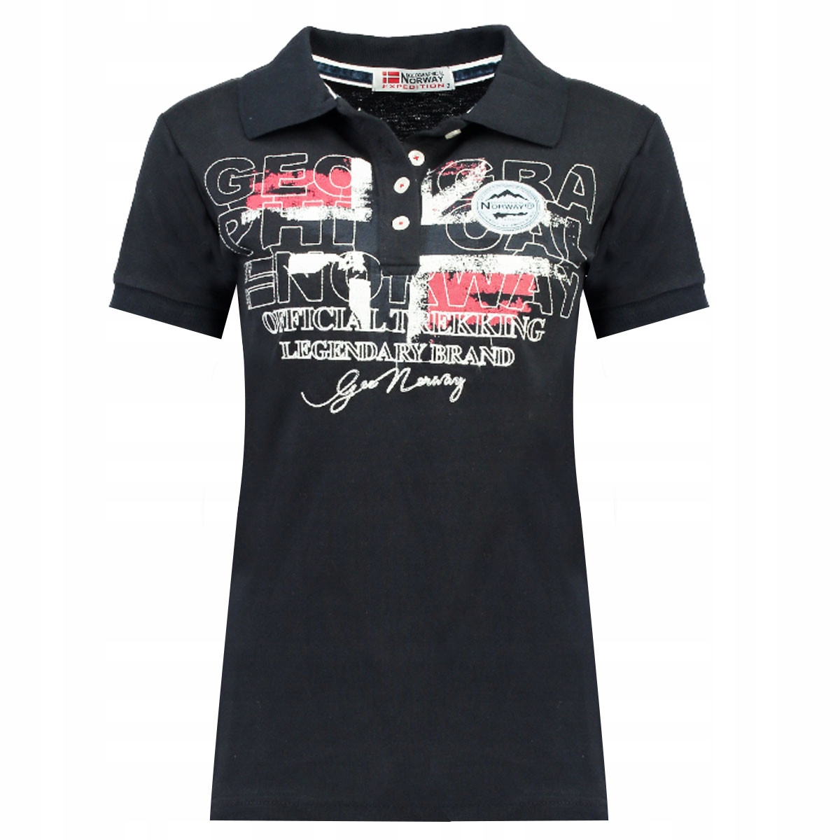 Geographical Norway polokošile dámská Kerry Ss Lady 100 S tmavě modrá