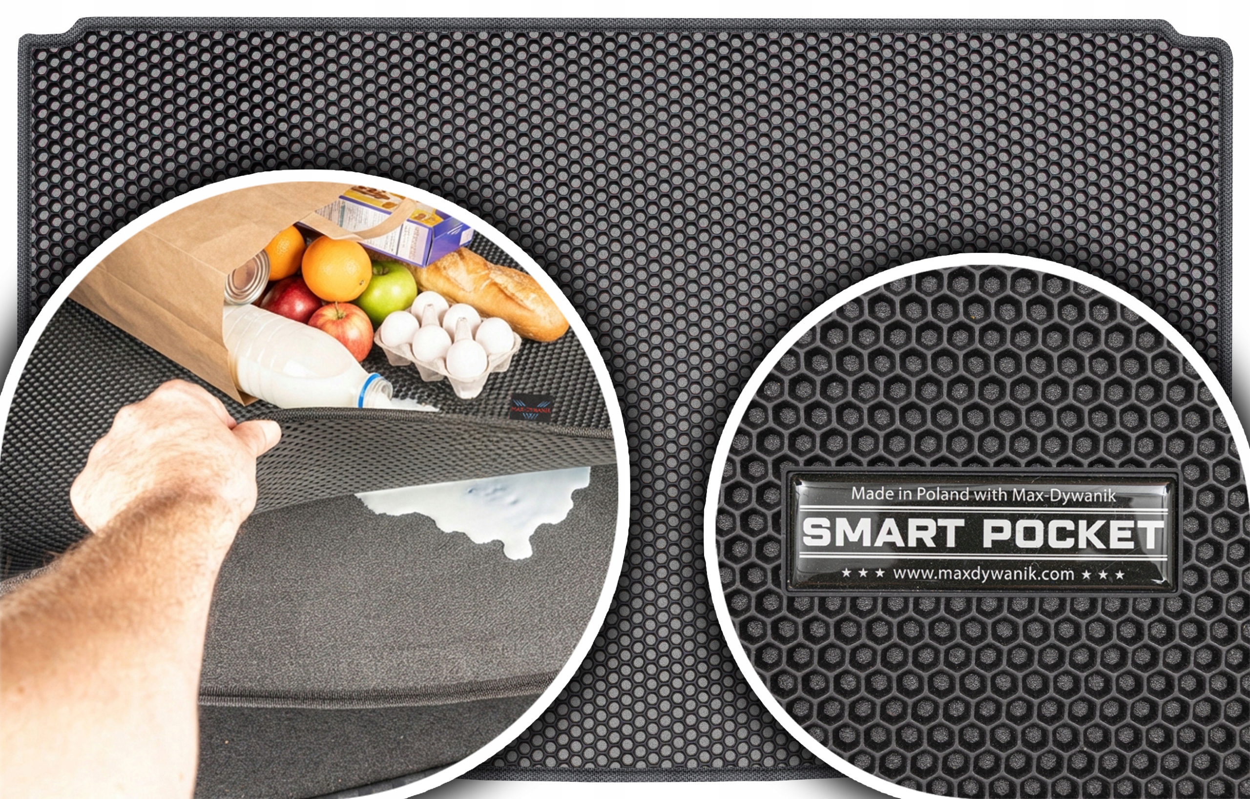Peugeot 206 Cabrio 1998-2012 Vložka do zavazadlového prostoru Eva Smart Pocket