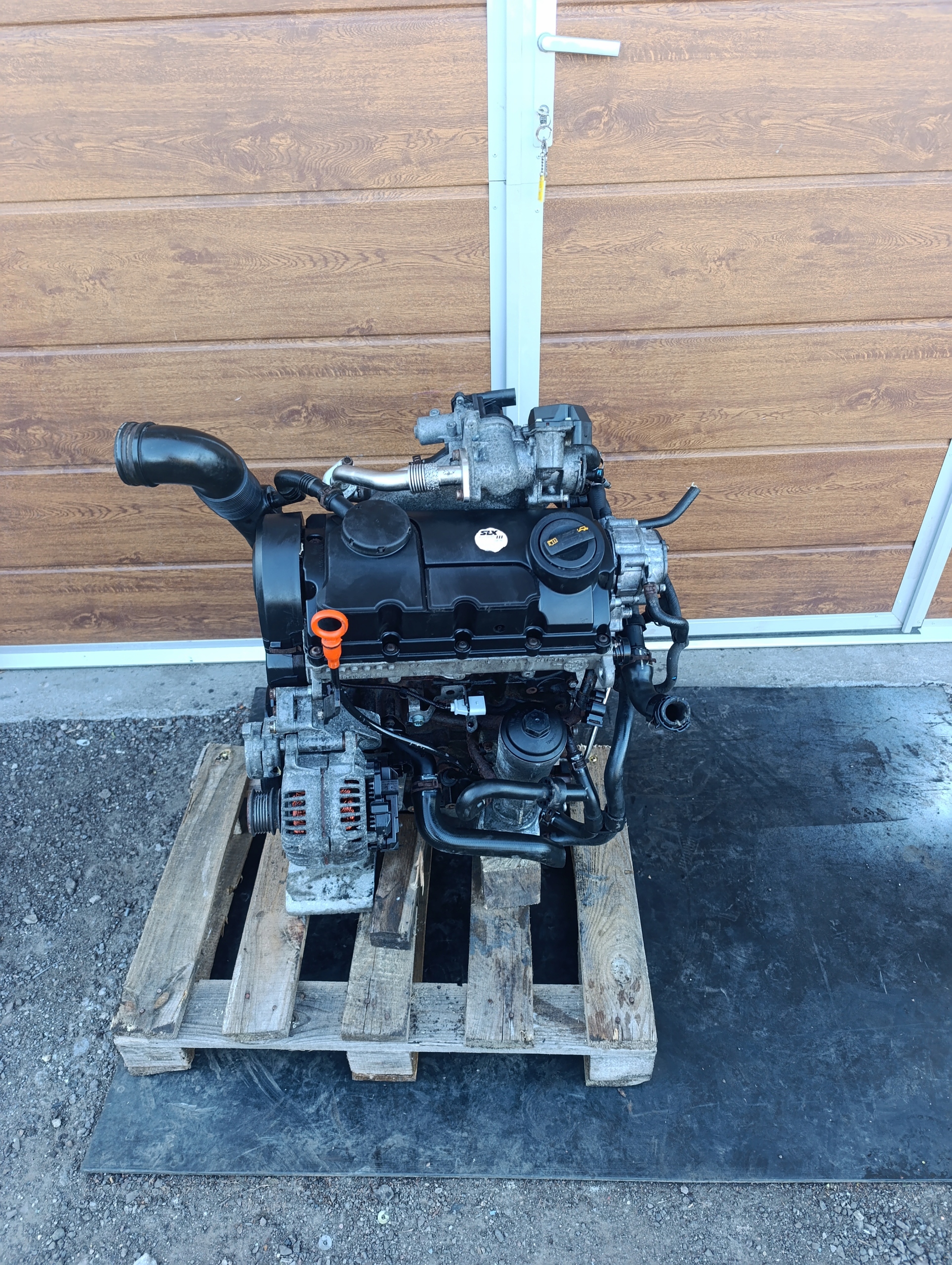 VW T5 engine complete 1.9 TDI BRS BRR przebieg 170 tys.