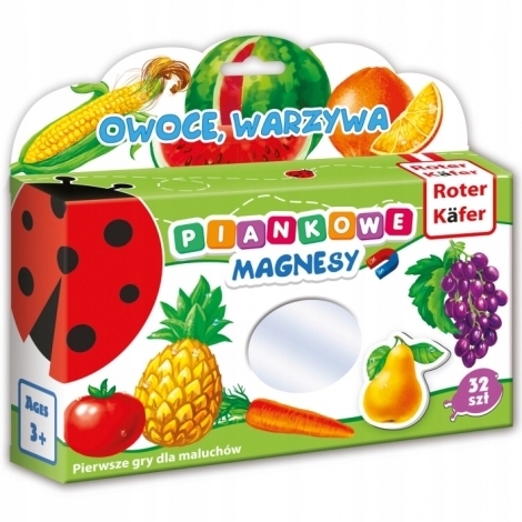 

Magnesy Piankowe Owoce i warzywa Roter Kafer