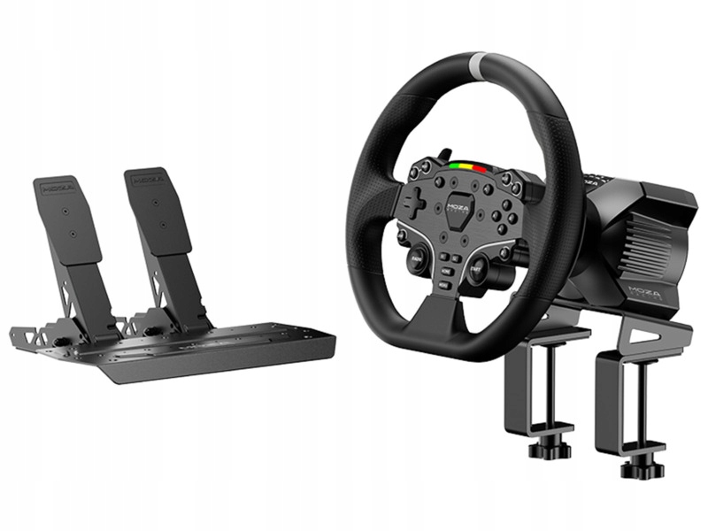 MOZA Racing R3 комплект база Direct Drive руль ES педали SRP Lite PC