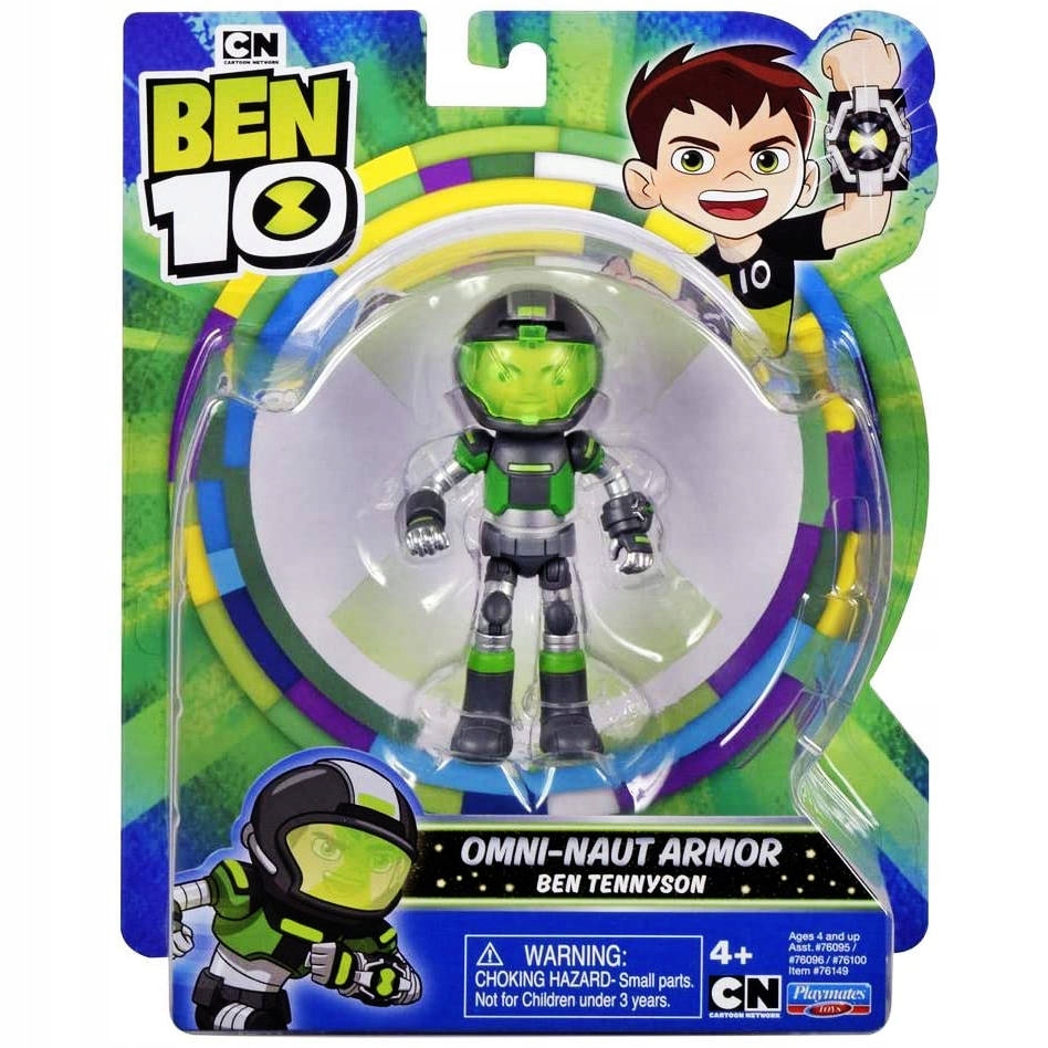 

Ruchoma Figurka Ben Tennyson BEN10 10CM +4 Lata