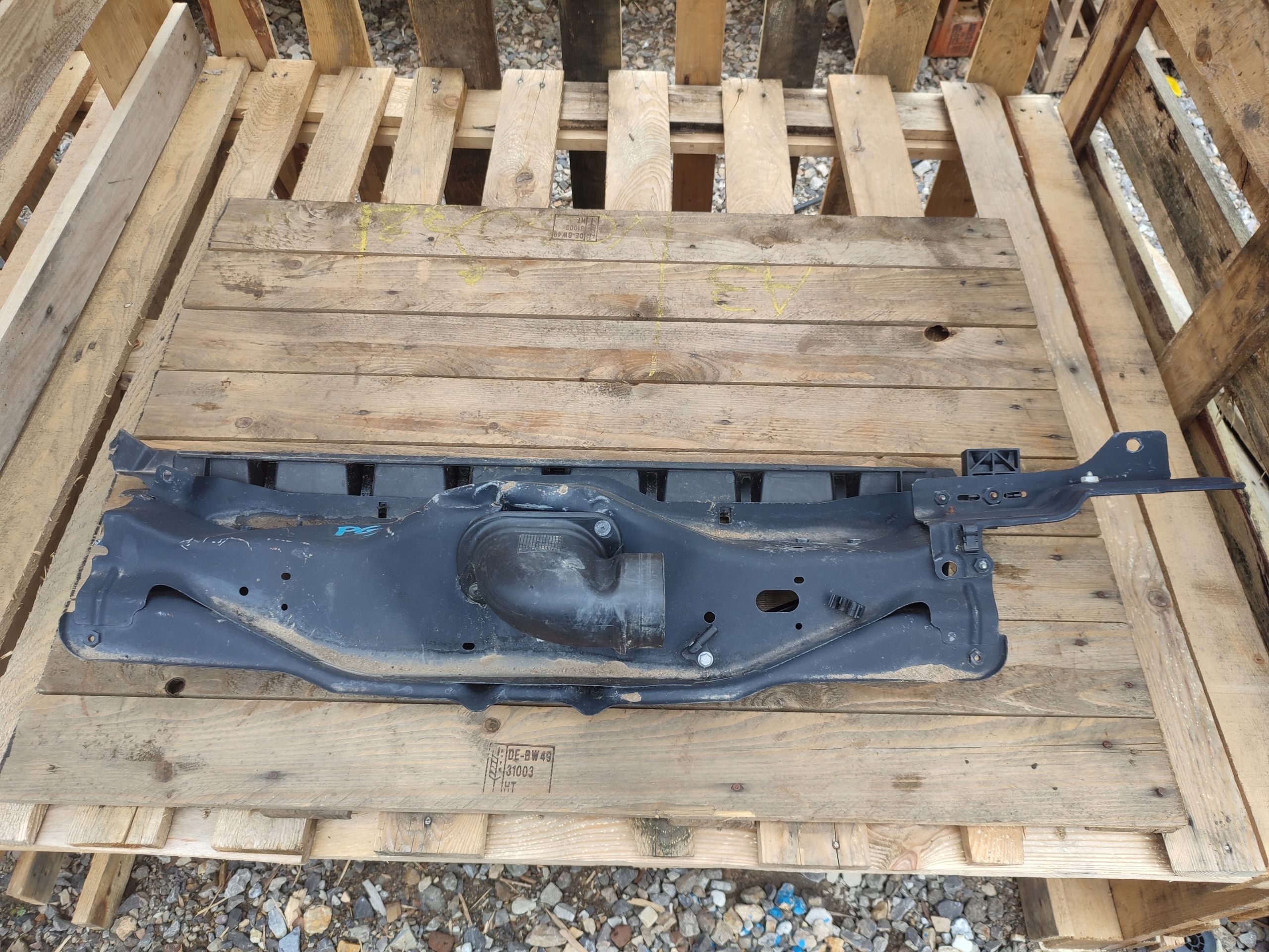 support panel for radiators upper pillar front upper BOXER JUMPER II DUCATO III 14