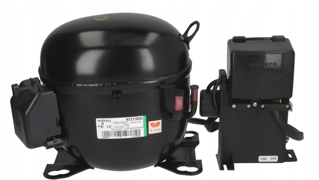 SPRĘŻARKA EMBRACO ASPERA NT2178GK R-404a R507 NOWA