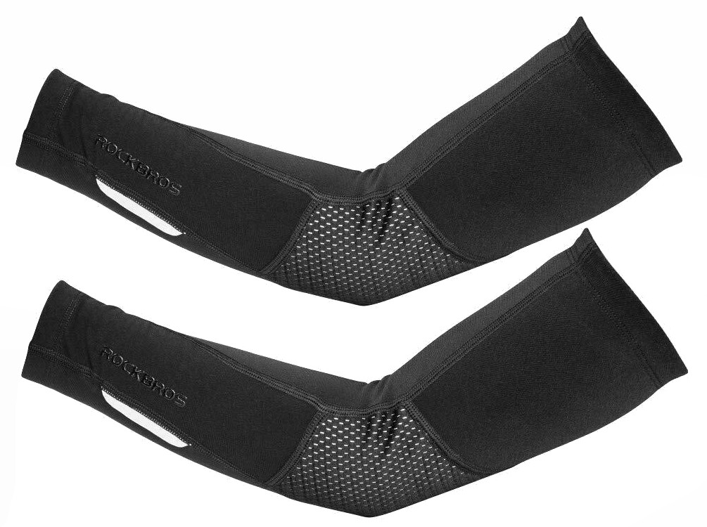 Rękawki Rowerowe Ocieplane ROCKBROS Odblaskowe XT-019 XXL