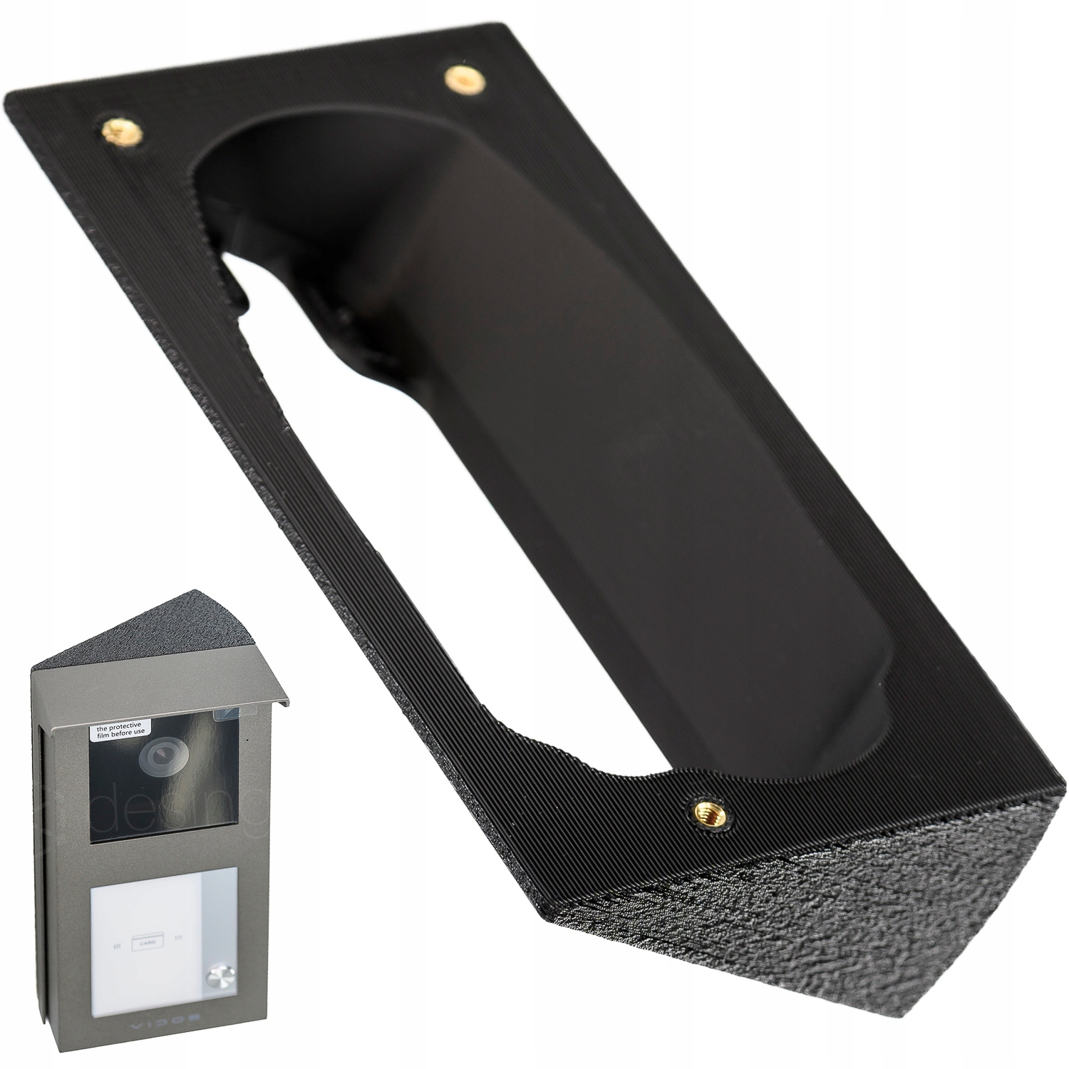 Adapter do montażu pod kątem stacji bramowej Vidos 2IP S201-1 Prawy 30st.