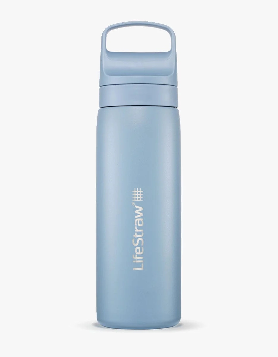 LifeStraw Go 2.0 Termiczna Butelka Filtr Membranowo-Węglowy 500ml Błekitna