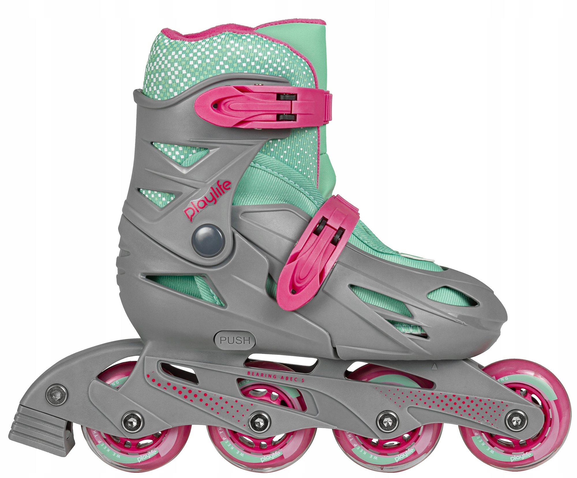 Powerslide Dětské kolečkové brusle Playlife Riddler Graphite Grey, 4x, 70,