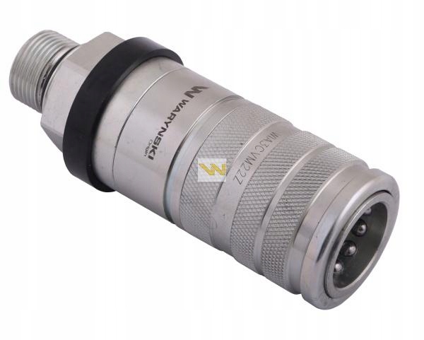 

Szybkozłącze hydrauliczne zrywalne gniazdoM22x1.5