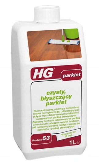 

Hg Czysty błyszczący parkiet