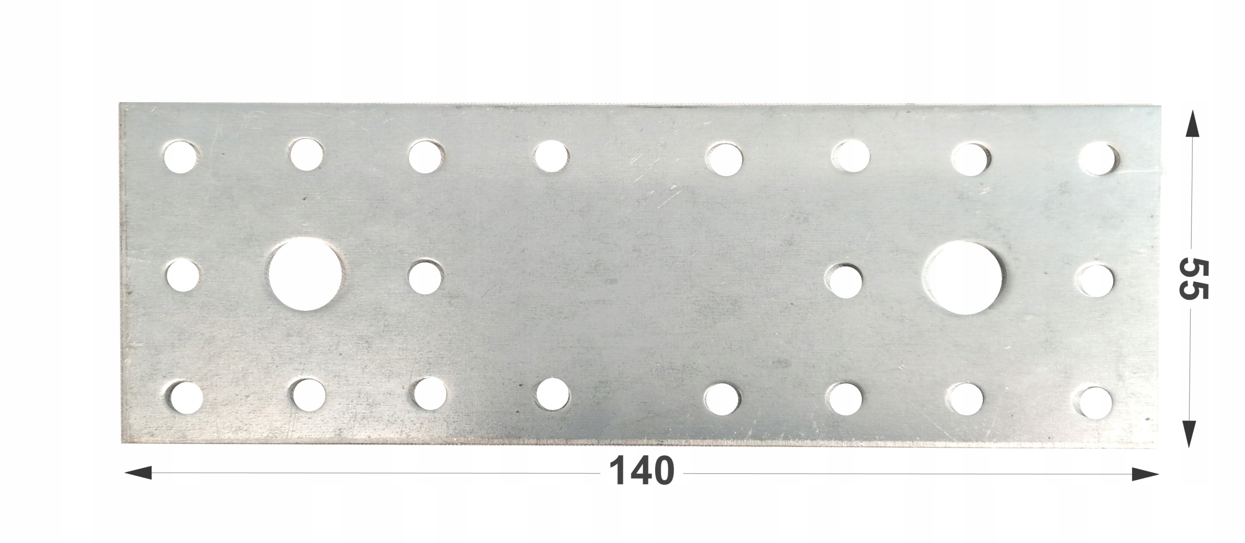 ŁĄCZNIK CIESIELSKI PROSTY MONTAŻOWY 55x140 EAN (GTIN) 5905471900031