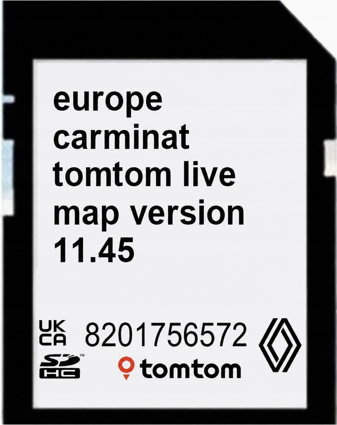 Mapa Renault Carminat Tomtom Live 2025/2026 11.45 25/26 Radarů