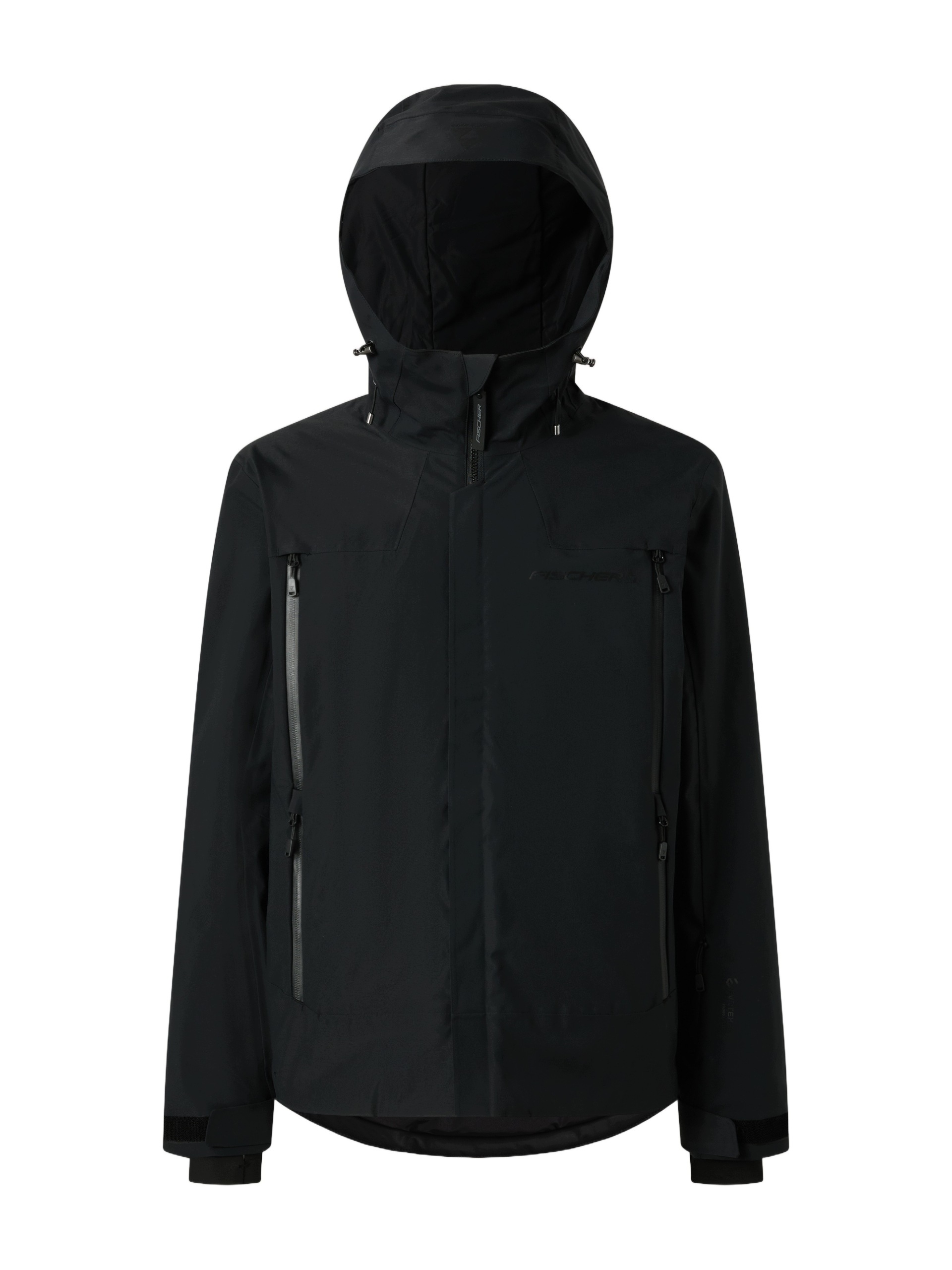 Kurtka narciarska męska Fischer Rush Jacket mem. 20.000 black XL