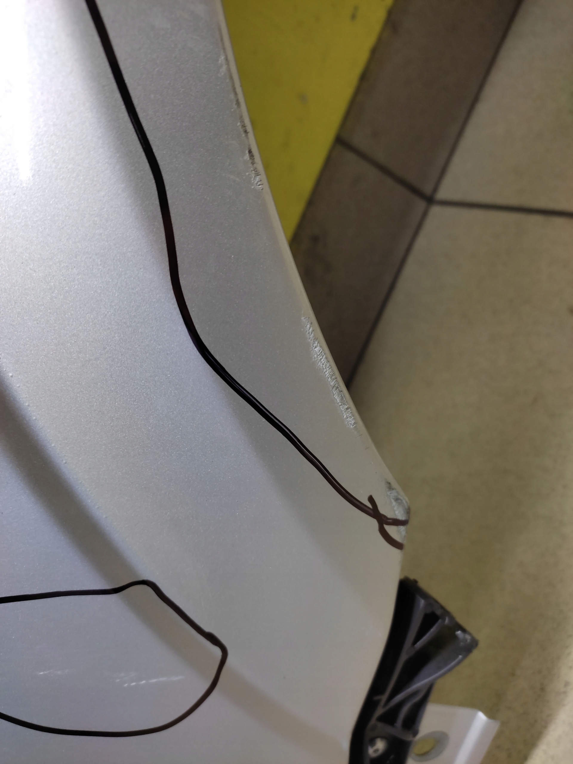 OPEL SIGNUM fender left front LAKIER Z157