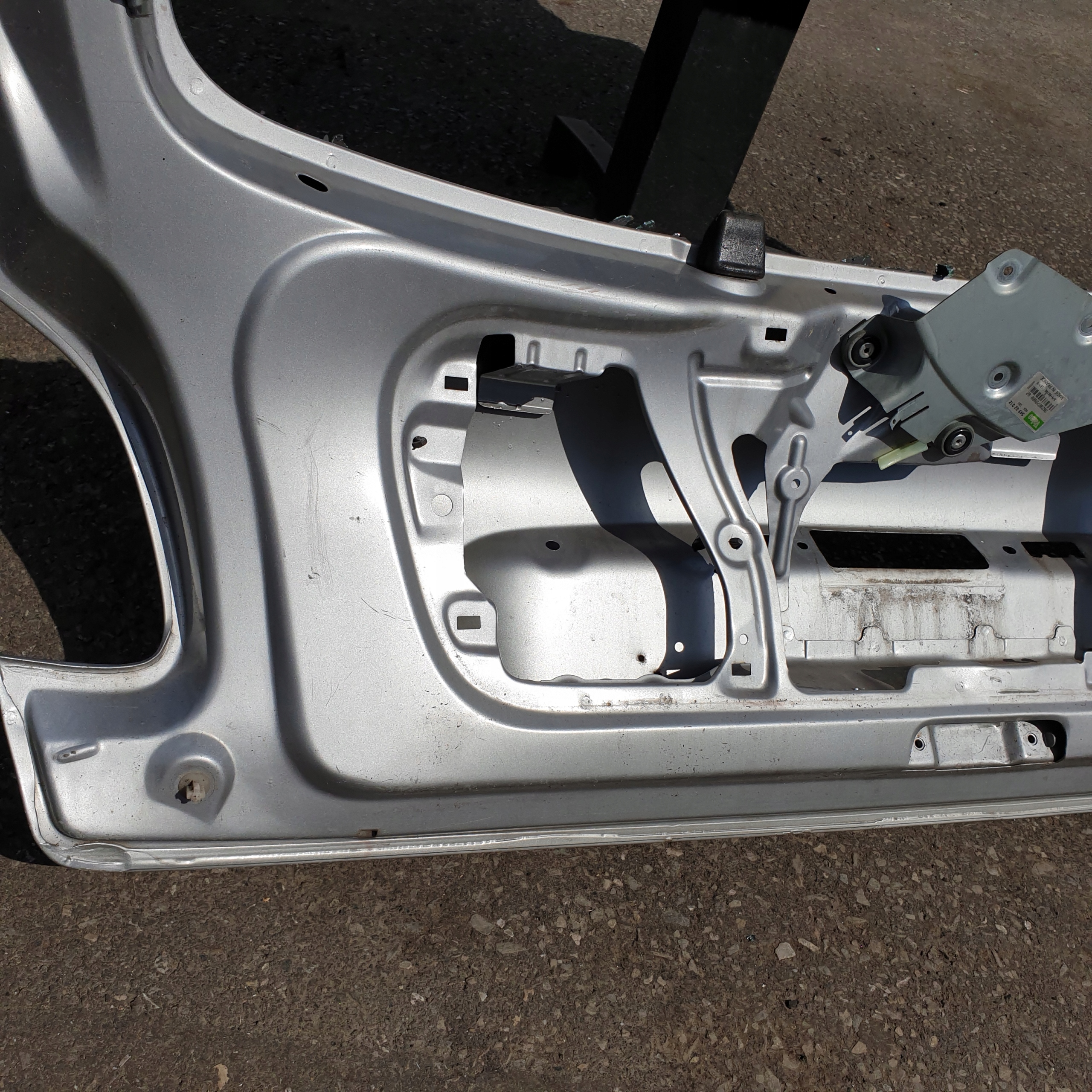 boot doors PEUGEOT 206 HB SREBRNA