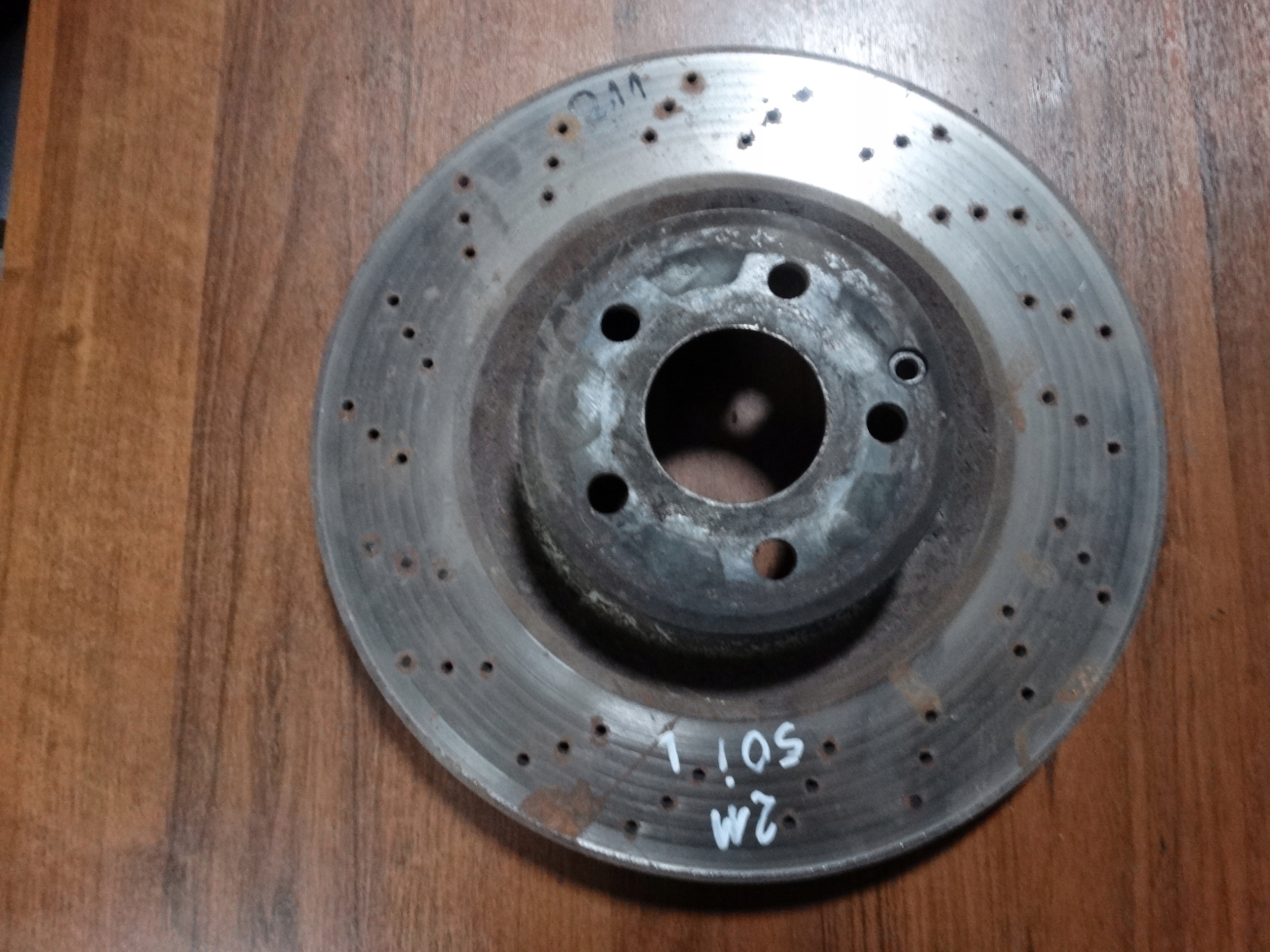 disc brake front MERCEDES E550 W211 1