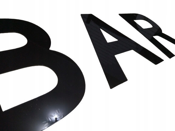 litery z plexy napisy Twój tekst Marka inna marka