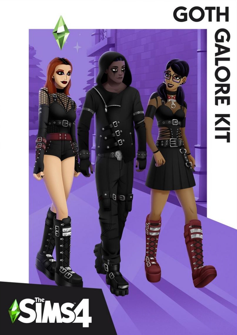 The Sims 4 Gotycki szyk Kolekcja (ea App) (pc) (mac)