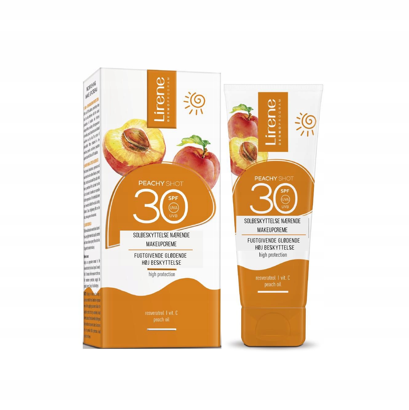 Lirene Vyživující Make-up Spf 30 Odstín Broskev