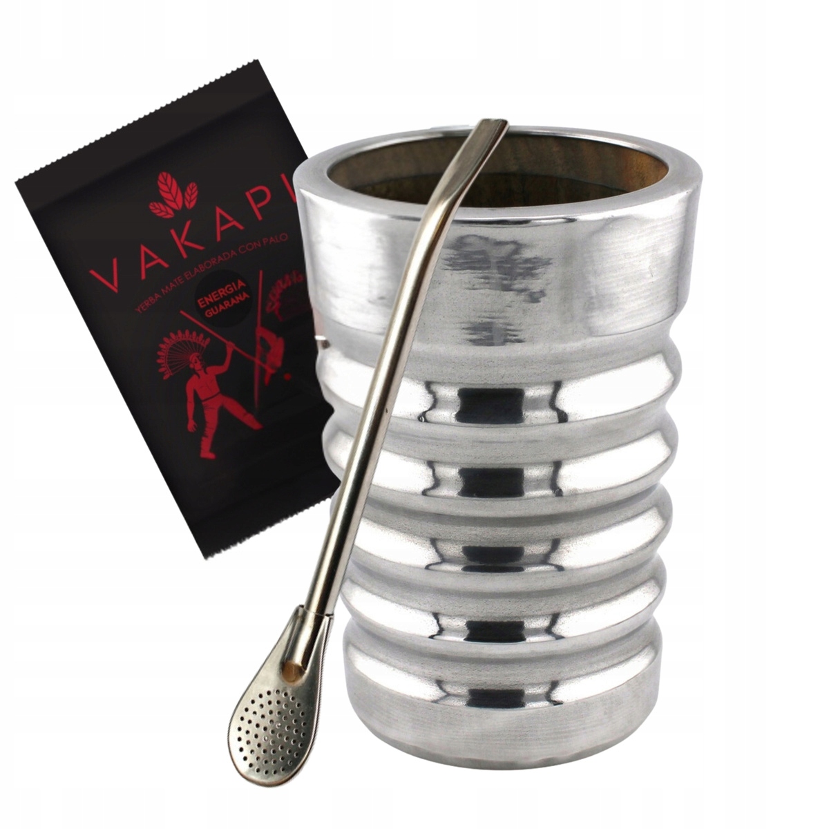 Levně Sada příslušenství pro Yerba Mate Matero Palo Santo Bombilla Inox Dárek