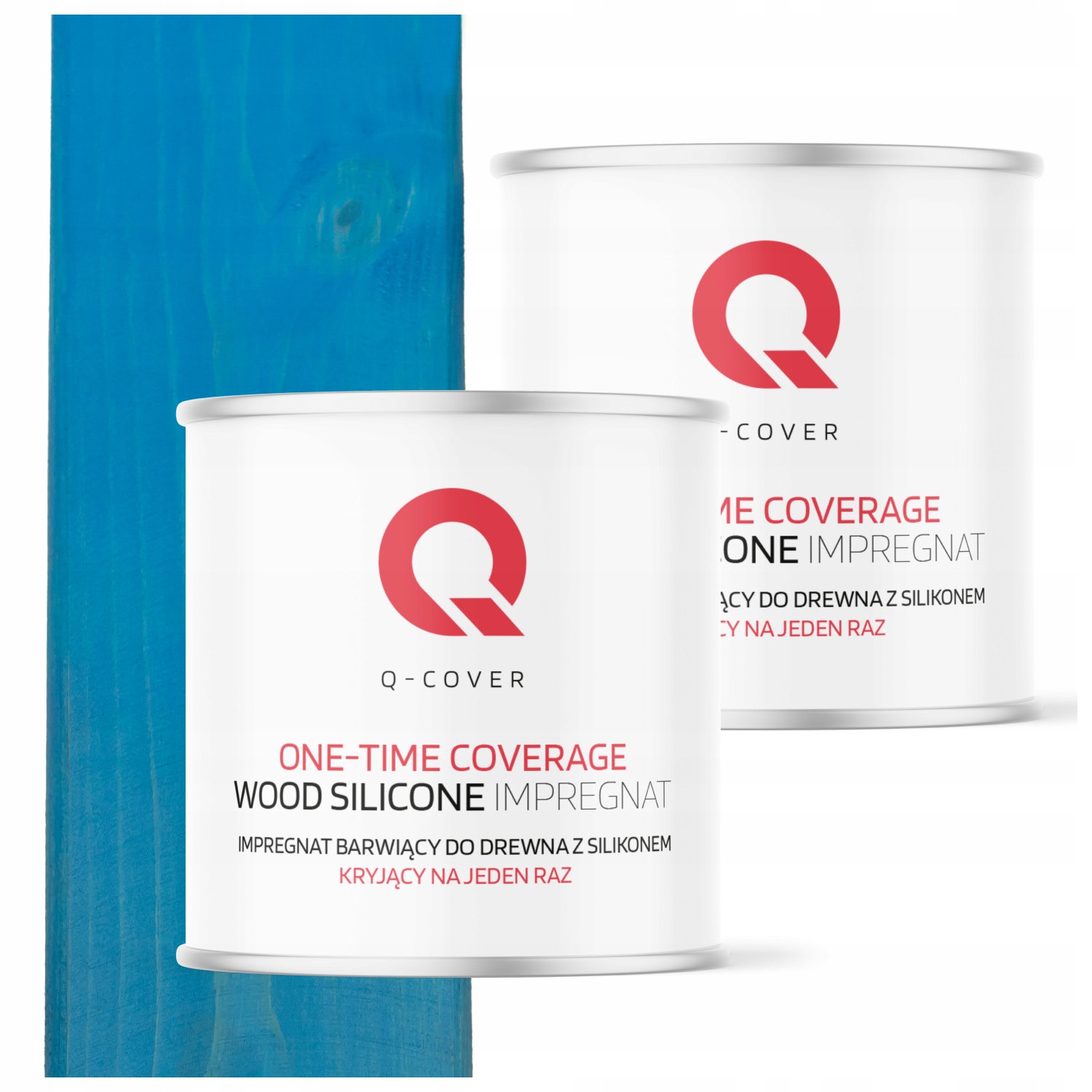 Impregnace Na Dřevo Na Jedno Použití Extra Barva, Barva Modrá 2X2,5L