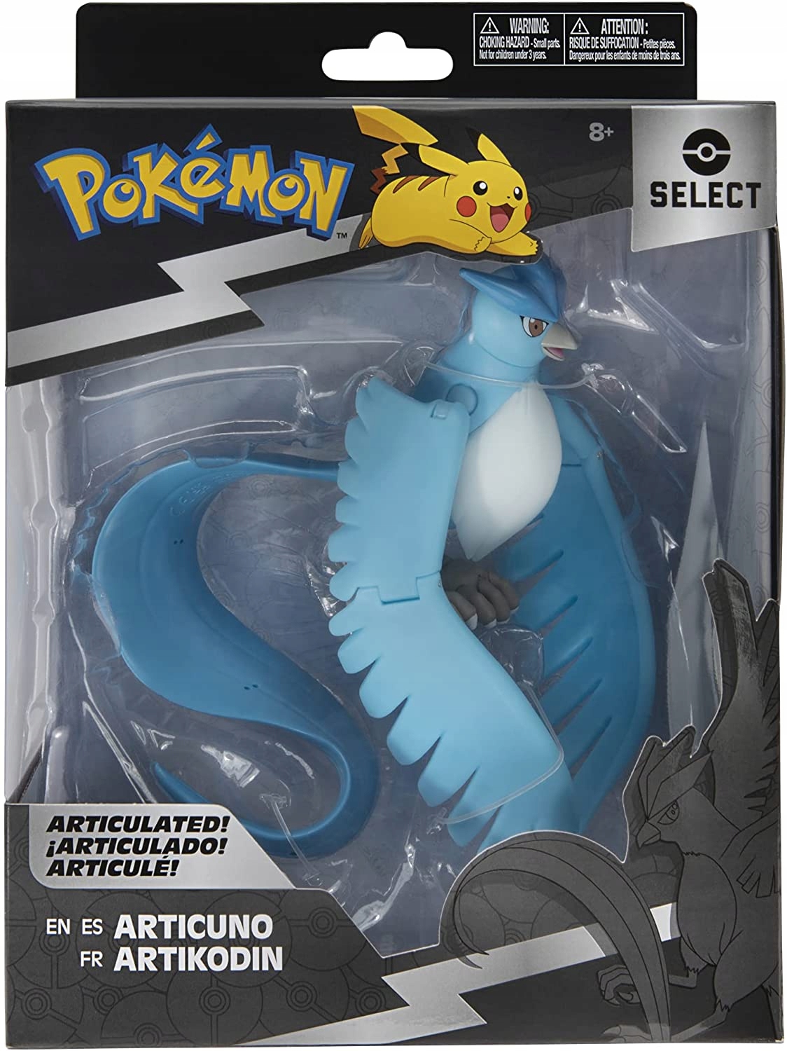 Figurka Pokemon Articuno 15 cm Deluxe Artykulacja