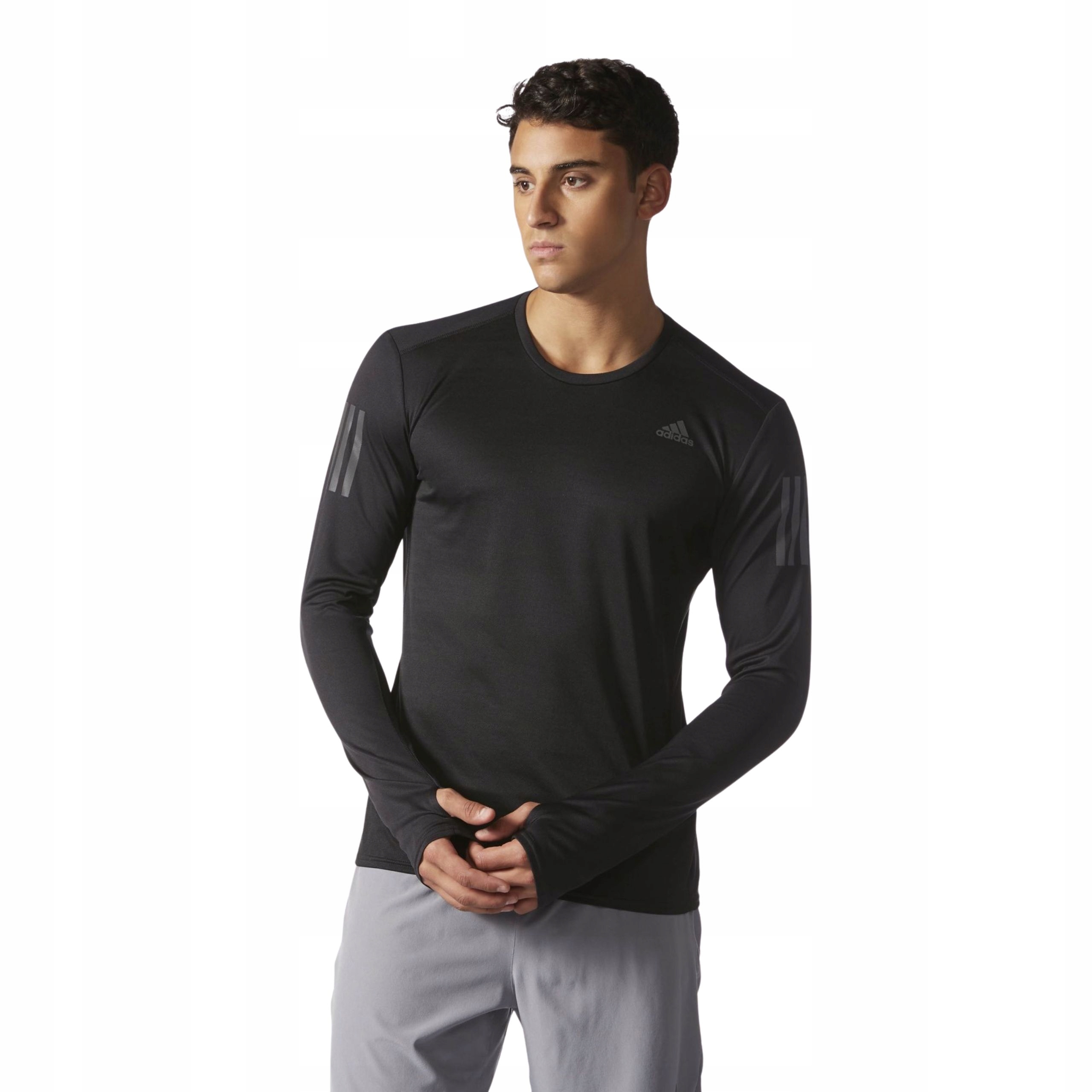 Męska koszulka do biegania Adidas Rs Ls Tee S