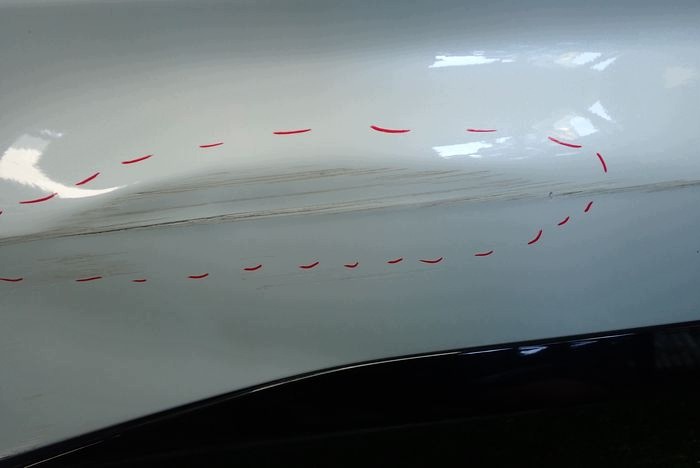RENAULT AUSTRAL 22- door right rear. rear part