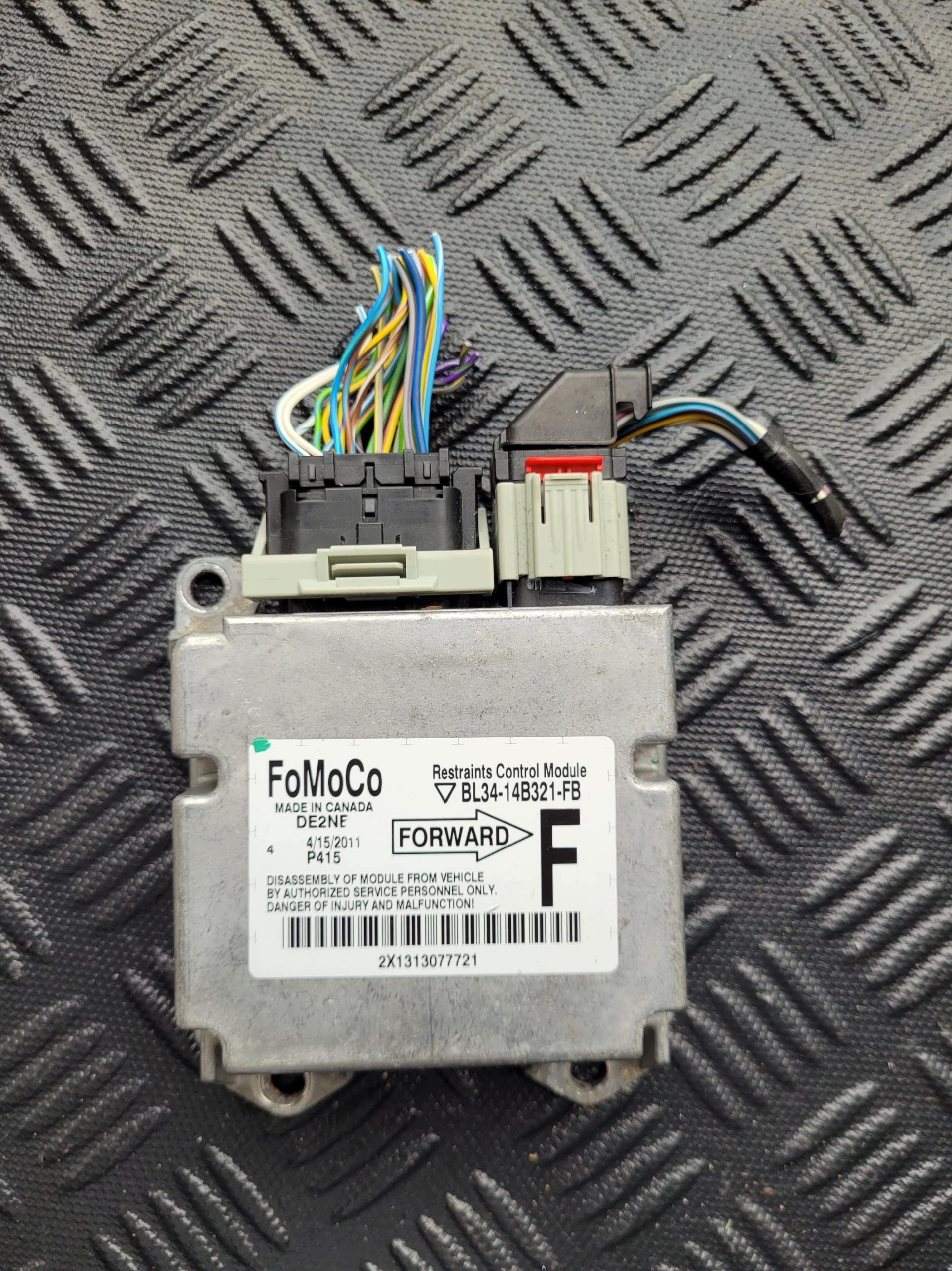 module control unit airbag BL34-14B321-FB FORD F150 12 XII XLT 09-14