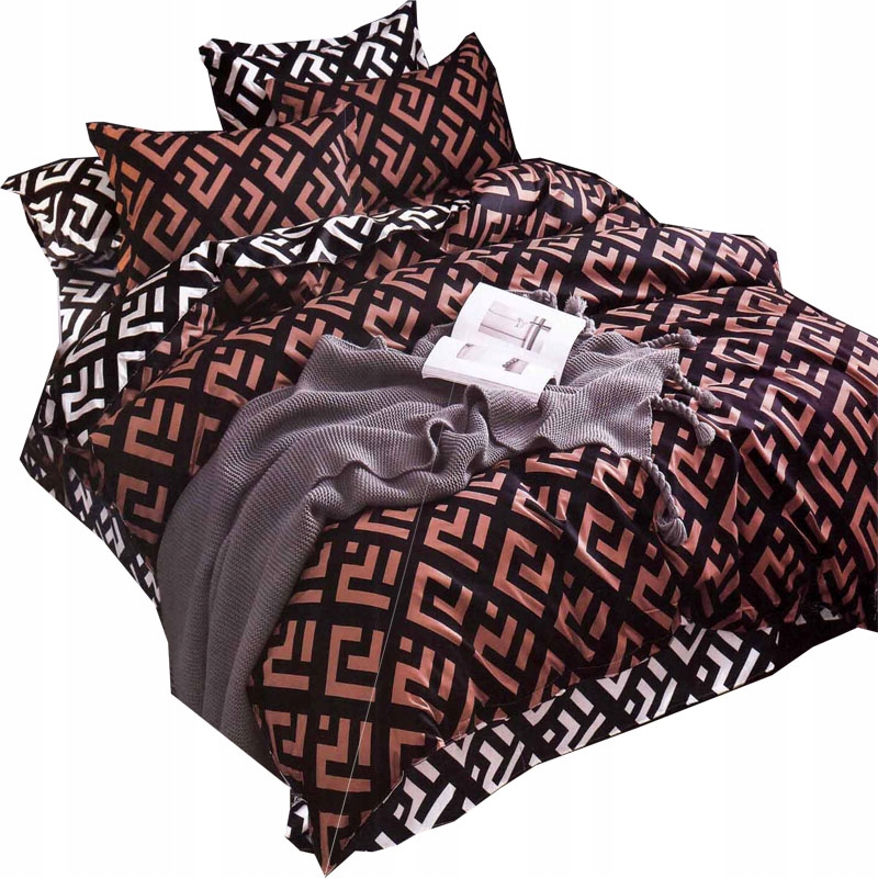 POŚCIEL 180x200CM KOMPLET 3D BAWEŁNA SATYNOWA