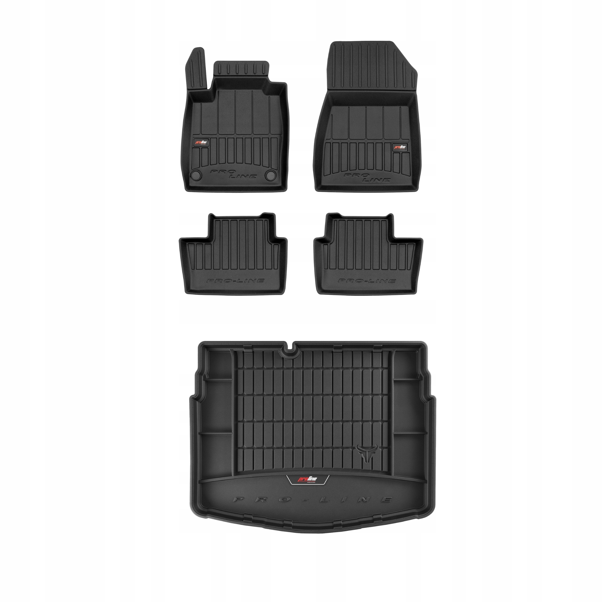 Frogum 3D Sada gumových koberců a rohože s logem pro Nissan Juke II od roku 2019