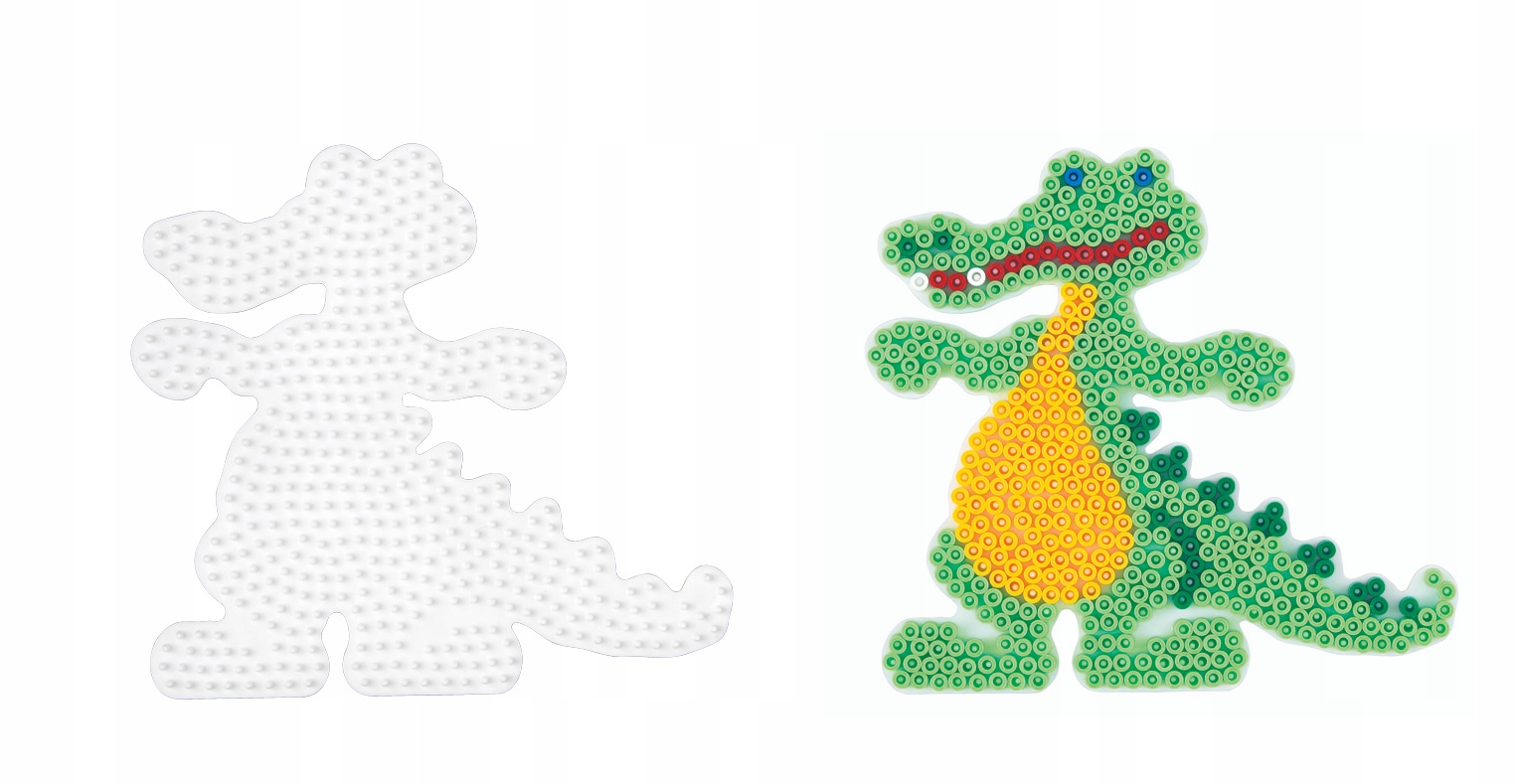 Koraliki Hama Midi Podkładka 259 Krokodyl