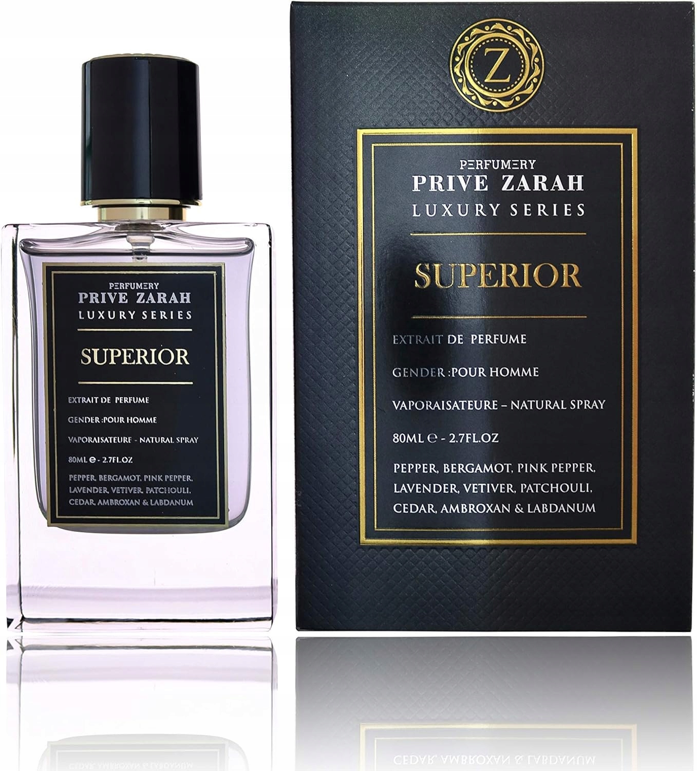 Paris Corner Prive Zarah Superior Extrait de Parfum 70ml Parfém