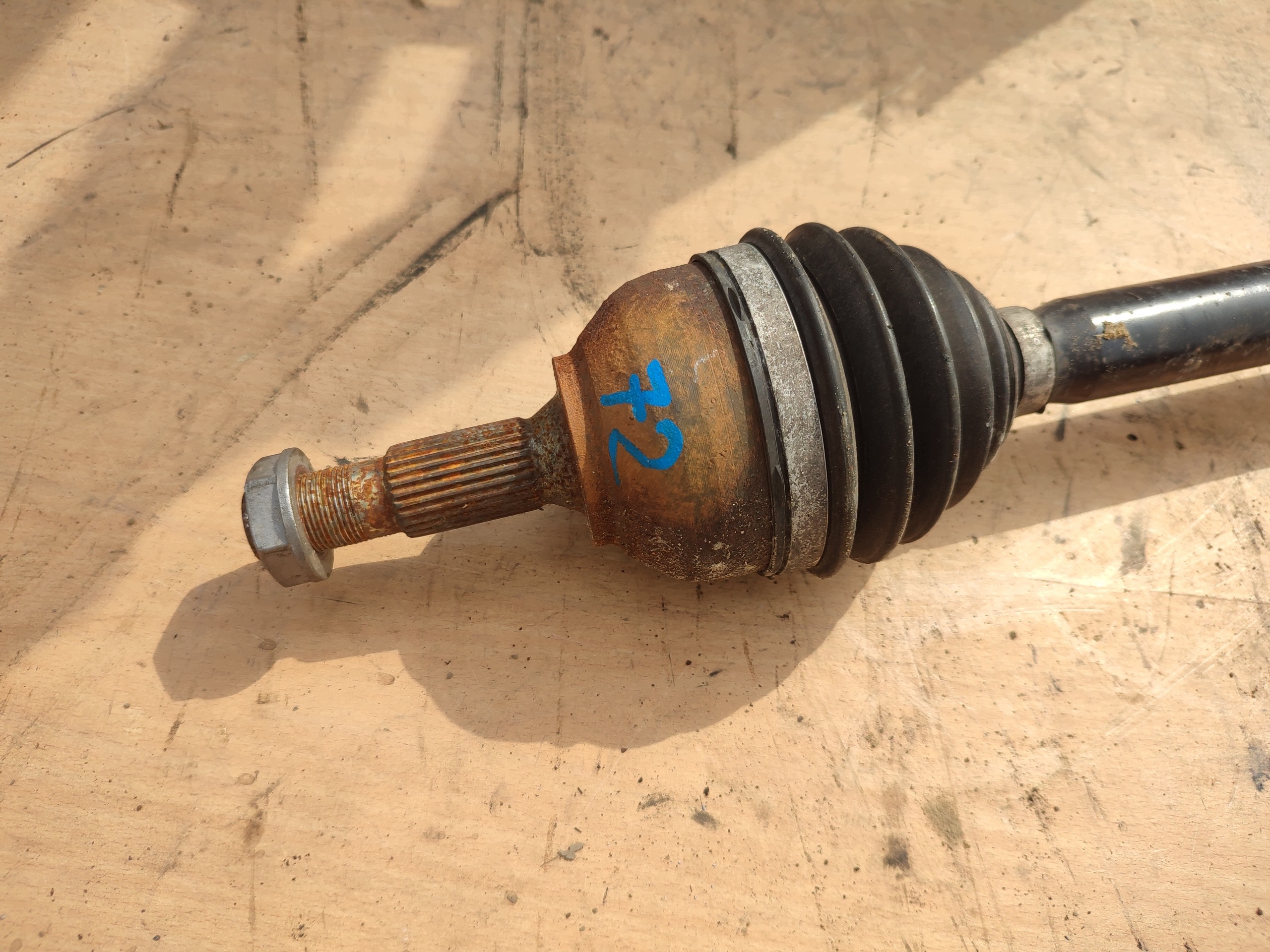 semi-axis right front long peugeot expert IV